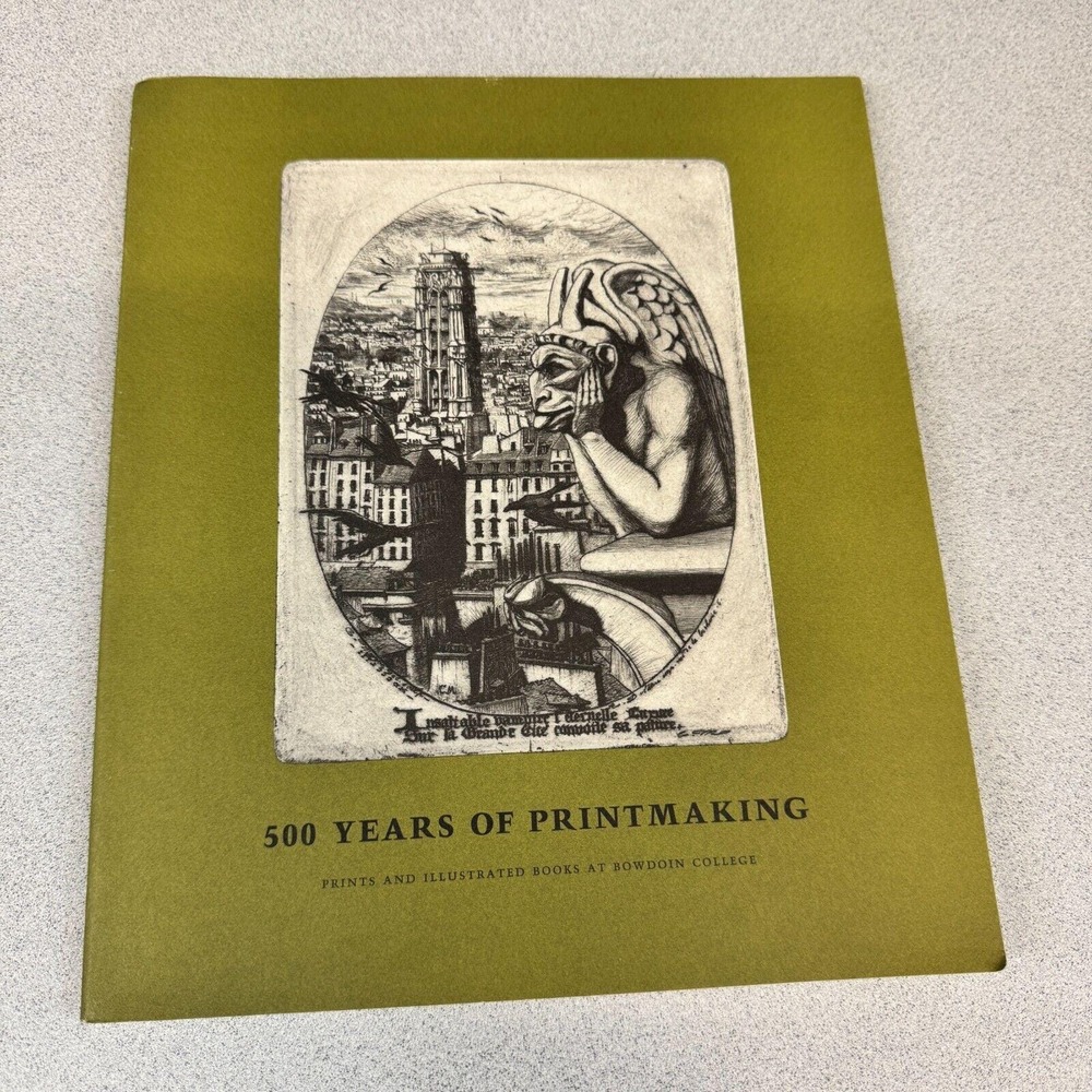 500 Years of Printmaking: Prints and Illustrated Books at Bowdoin College 1978